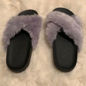 PINK cross cross slides